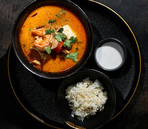 Суп Том ям с морепродуктами