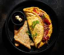 Омлет из трех яиц