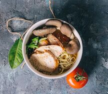 Суп Рамен с курицей