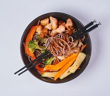 Соба со свининой в свит чили Мини