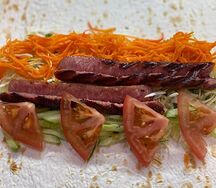 Хот-дог в лаваше Двойной