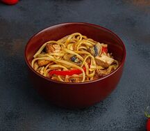 Рамен с овощами