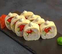 Тротилья с рисом и курицей