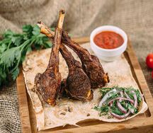 Шашлык из баранины на кости