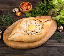 Хачапури Курица-грибы