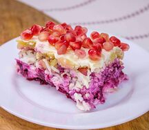 Салат Гранатовый браслет
