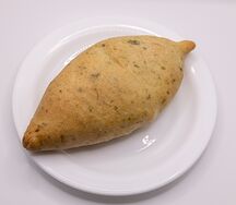 Пирожок с капустой постный