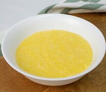 Каша кукурузная постная