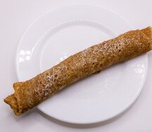 Блинчик с вареной сгущенкой