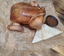 Курочка горячего копчения