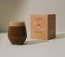 Какао-латте с рейши и специями re-feel