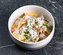 Паккери с форелью и брокколи