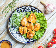 Шашлык из куриного филе