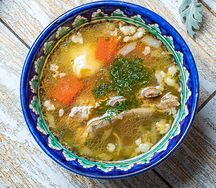 Суп Шурпа с мясом