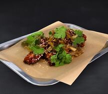 Острая курица в глазури