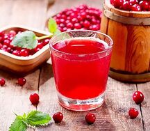 Морс клюквенный