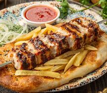 Шашлык из курицы по-турецки