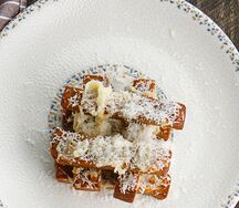 Гренки с сыром