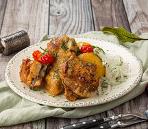 Казан кебаб из курицы