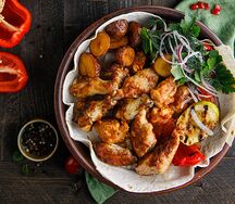 Садж с курицей