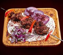 Шашлык из бараньей мякоти