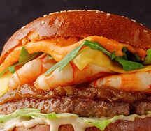 Surf and Turf Burger