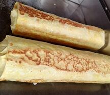 С салатом айсберг и сыром