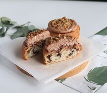 Улитка с орехами и шоколадом