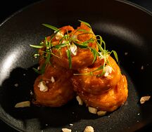 Креветки тигровые в соусе том ям