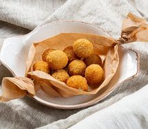 Кнедлики картофельные с беконом