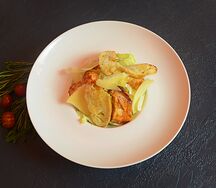 Цезарь с курицей