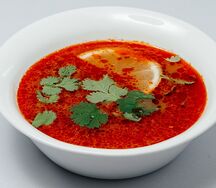 Суп том ям с морепродуктами
