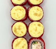 Ролл с крабом и моцареллой