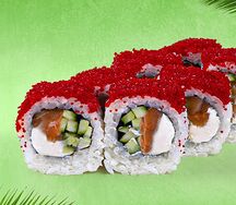 Калифорния люкс с лососем 