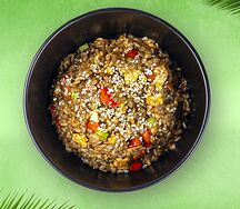 Тяхан с овощами 