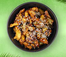 Курица с ананасами