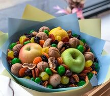 Букет из фруктов и сухофруктов Орлеан