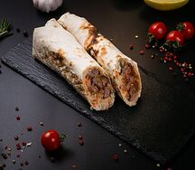 Шаверма с рубленой говядиной