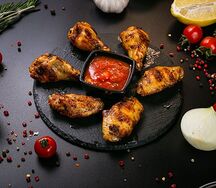 Крылышки гриль