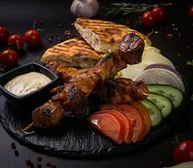 Шашлык из филе бедра индейки