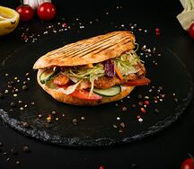 Мини-бургер с куриным филе