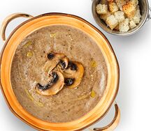 Крем-суп грибной