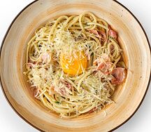 Карбонара с вешенкой