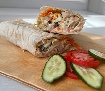 Шаурма со свининой