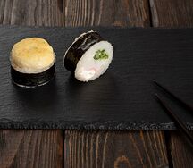 Запеченный сырный краб