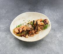 Гохан с морепродуктами