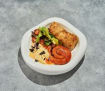 Гратэн с купатой из индейки