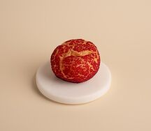 Пирожное Шу Клубника