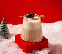 Мандариновое латте