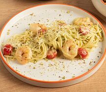 Паста с креветками